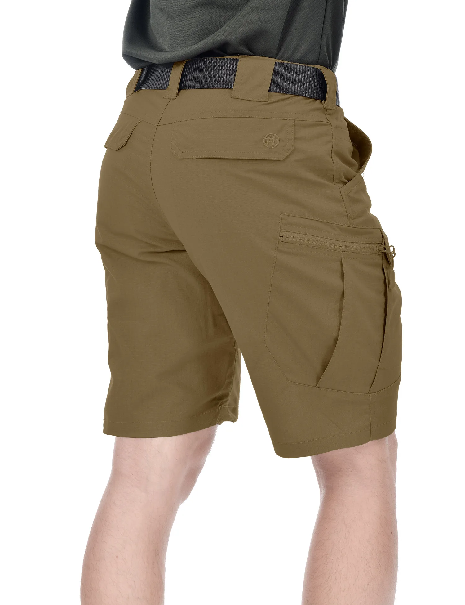 Men\'s Tactical Shorts Urban Military HARD LAND with Pockets Ripstop Bermudas Cargo Work Short Outdoor Casual  2021 Summer