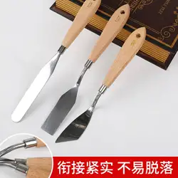 Professional Stainless Steel Spatula Drawing Palette Knife for Oil Painting Artist Oil Art Tools School Supplies