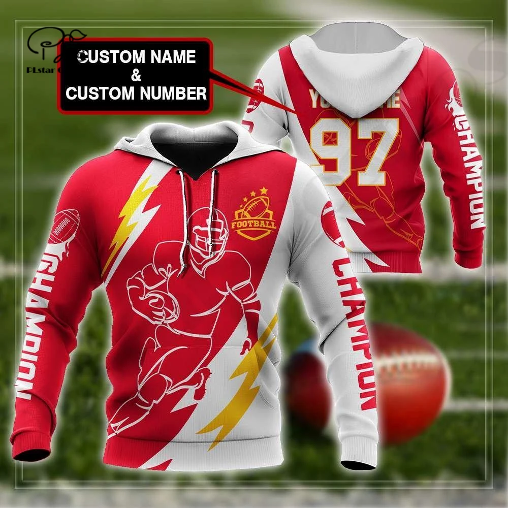 

PLstar Cosmos 3DPrint Newest Customize Name Champion Football Unique Men/Women Hrajuku Streetwear Casual Hoodies/Zip/Sweatshirt1