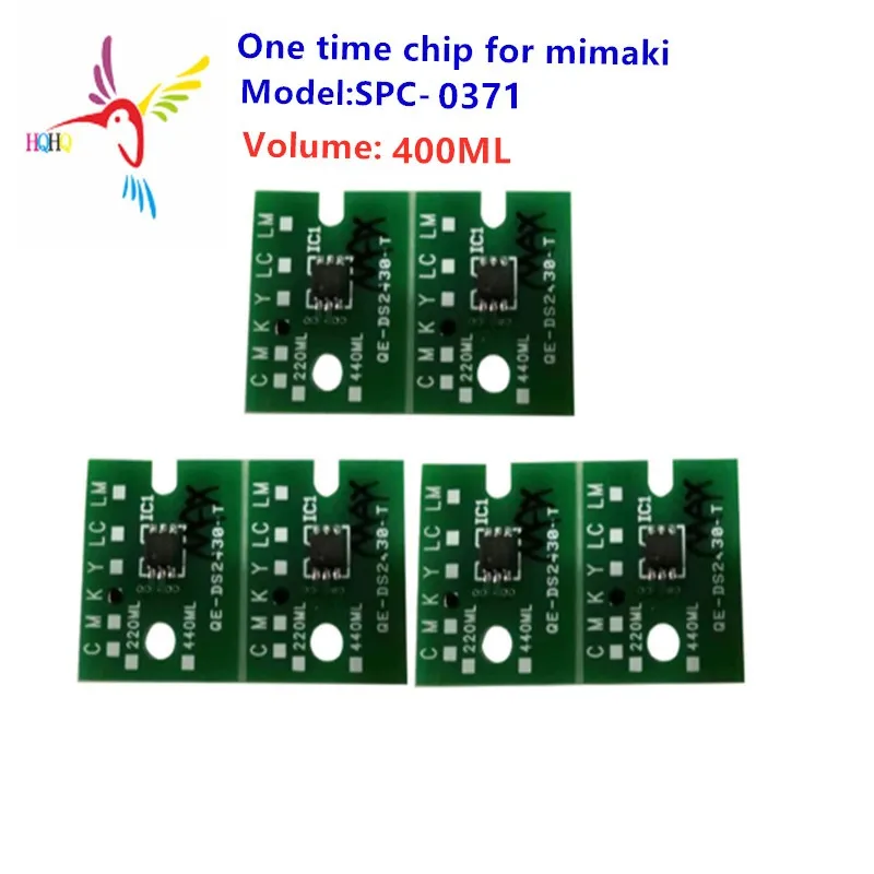 

SPC-0371 One Time Chip For Mimaki JFX-1631/UJV-160/UJF-3042 Single Use for JFX1631 UJV160 Printer 400ML Cartridge Printing