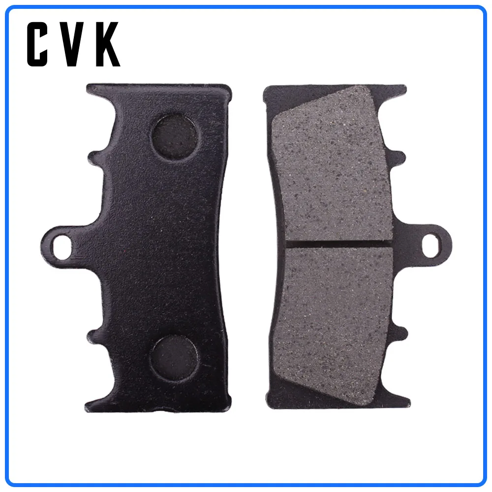 CVK 1 Set High Quality Brake Pads Disks Shoes Front And Rear For KAWASAKI X ZX600 Zx6r ZX-6R 600 E1-E5 ( Ninja ZX6 ) 1993 - 1997