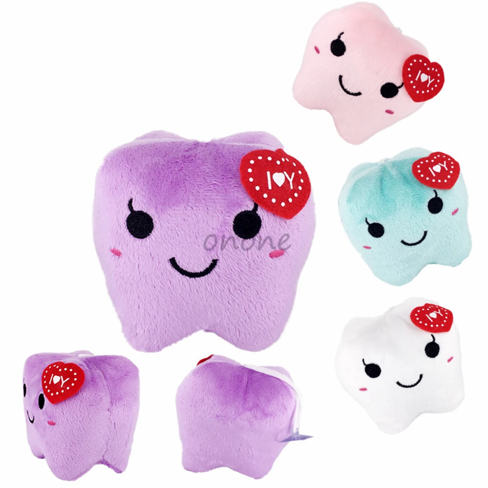 5pcs Dental Clinic Gift Teeth Model Dentist Creative Pillow Lovely Tooth Doll