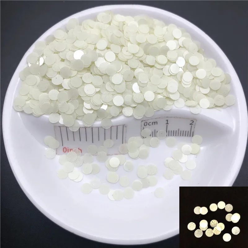 20g di Luna Star PVC Cuore allentato Luminoso Paillettes Glitter Paillettes per Unghie Artistiche manicure/cucito/decorazione di cerimonia nuziale