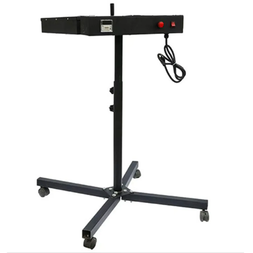 Flash Dryer 18 x 18 Inch Temperature Display Flash Dryer for Screen Printing 2000W Adjustable Stand T-Shirt Curing Screen Printi