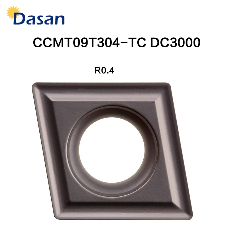 10 Chiếc CCMT060204 CCMT09T304 CCMT09T308 Gốm Kim Loại Dạng Tiện Bằng Máy CNC Nhàm Chán Dụng Cụ Cắt