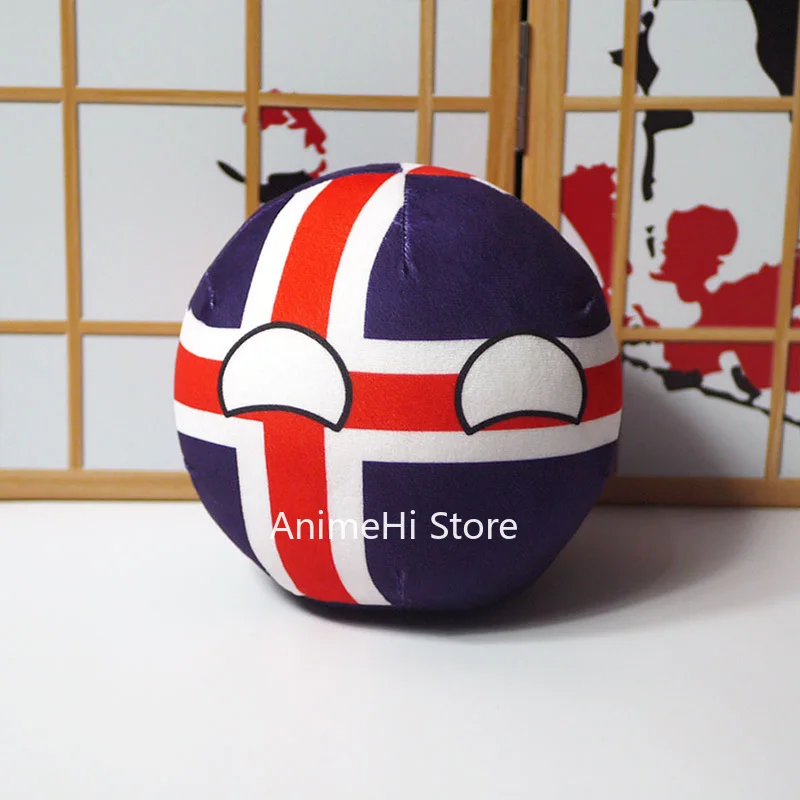 Polandball Plush Dolls Australia Poland Brazil Belarus Mexico Portugal Countryball Stuffed Pillow Toys Bag Pendant Cosplay Gift