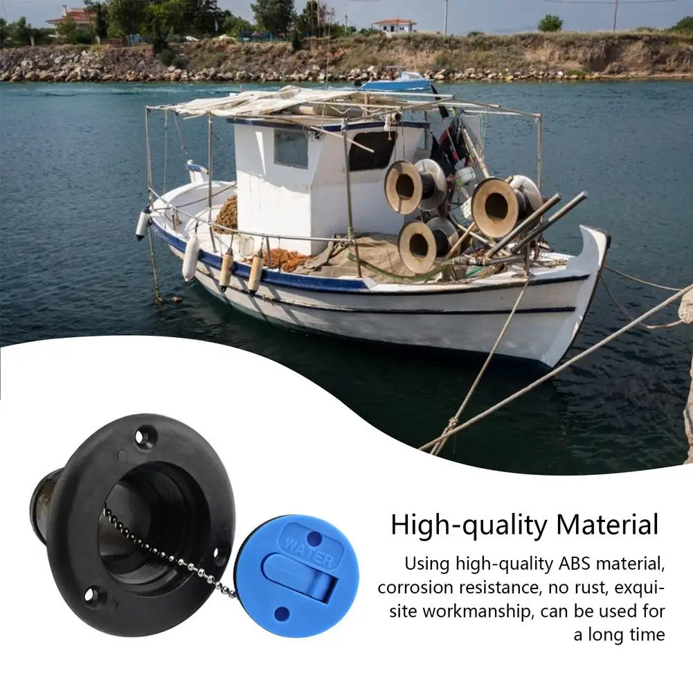 38mm Water Tank Cover With Keyless Cap Flush Mount Port Hatch Cover Injection Outlet RVs Accessories Yachts Boat Accessories