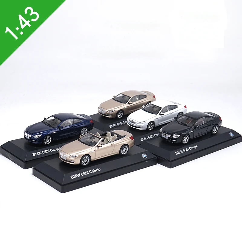 Original Box 1:43 650i Alloy Model Car Static Metal Model Vehicles For Collectibles Gift