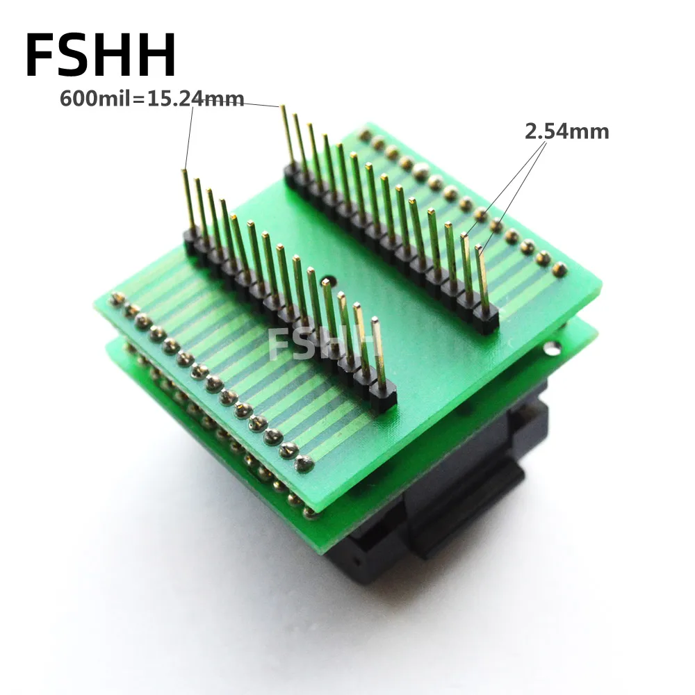 Clamshell PLCC32 to DIP28 adapter CNV-PLCC-EP512 Programmer adapter PLCC32 test socket