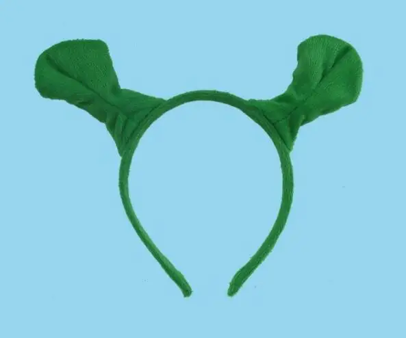 Halloween Hair Hoop Shrek Hairpin Ears Headband Head Circle Party Costume Item Masquerade Party Supplies