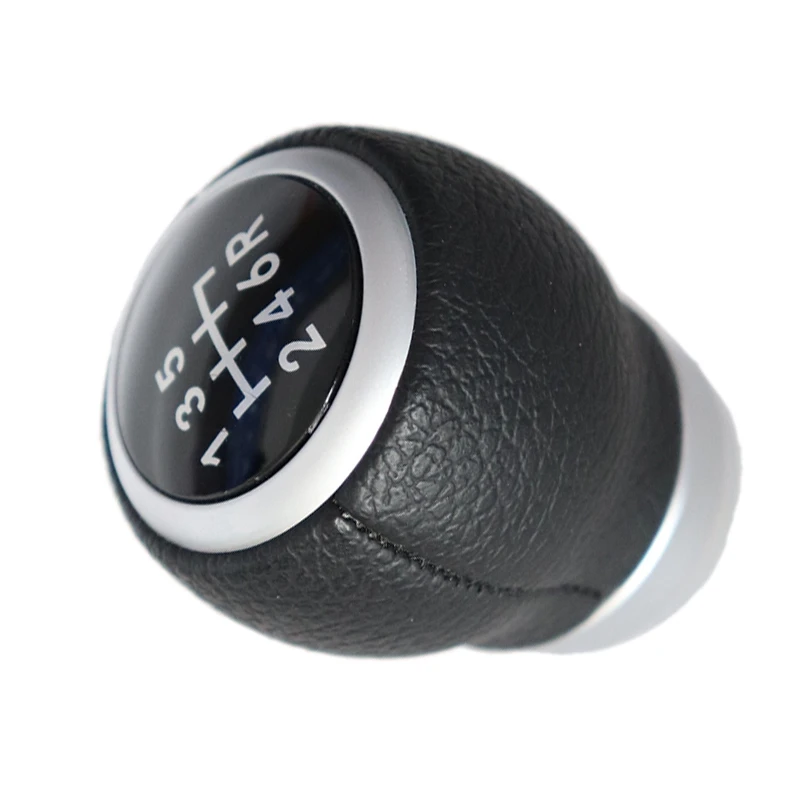 مقبض عصا تروس جلد 6 سرعات لتصفيف السيارة لسيارات سوبارو امبريزا WRX STI 2009-2018 #3