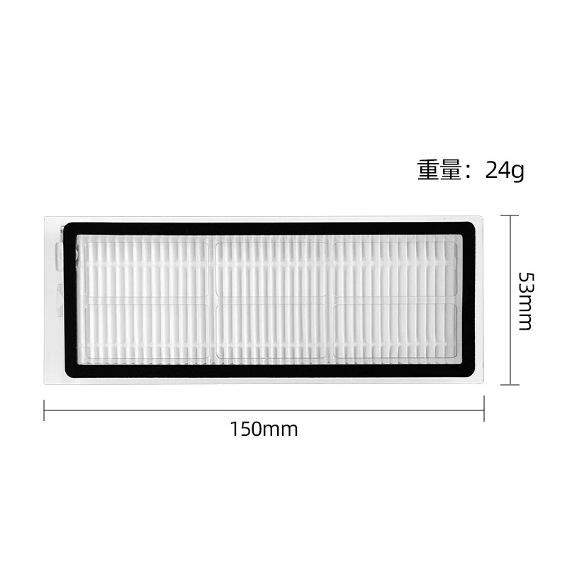 الفرشاة الجانبية للفرشاة الرئيسية الدوارة ، فلتر HEPA ، قماش ممسحة ، مجموعة خرقة لـ 360 S6 Pro X95 مكنسة كهربائية روبوتية ، ملحقات قطع الغيار