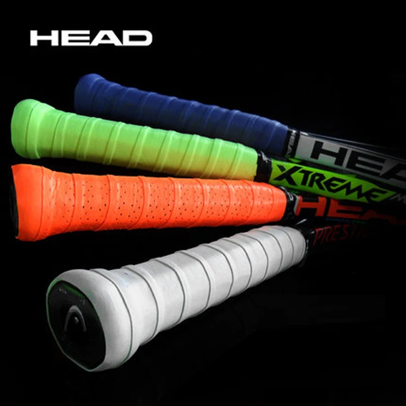 12 Pcs HEAD Original Tennis Overgrip PU Dry Feel Badminton Grips Anti Slip Sweat Absorption Padel Racket Tape Tennis Accessories