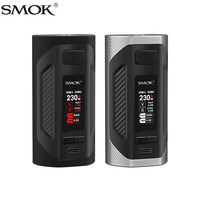 Original SMOK Rigel Mod 230W Support TFV9 Tank Electronic Cigarette Vaporizer Powered by Dual 18650 Batteries E-cigs Box Mod