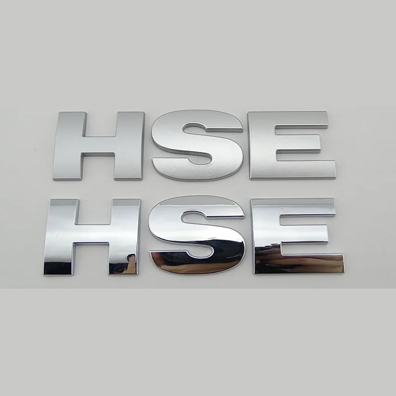 Freelander Letter Discovery sign badge Emblem HSE  Car letter Sticker for Land Rover