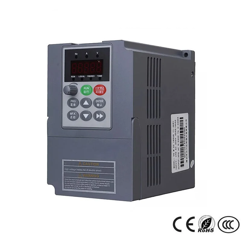 11KW 380V VFD Frequency Converter 3Phase Input Triphase 3 Phase Output 25A Frequency Inverter Motor Speed Controller 50/60Hz