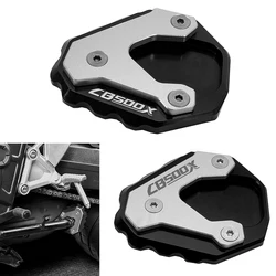 Soporte lateral para motocicleta, almohadilla de extensión para Honda CB500X, 2019, 2020, CB 500X, CB500 X