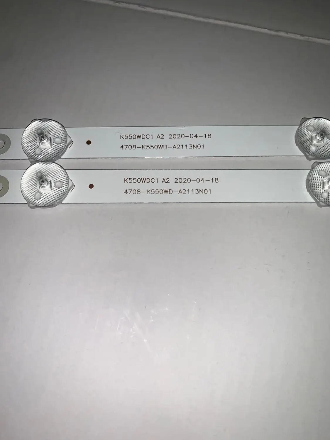 8PCS/lot LED backlight strip for 55PUF6092 K550WDC1 A2 4708-K550WD-A2113N01 K55WDC-A1113N01 471R1P79