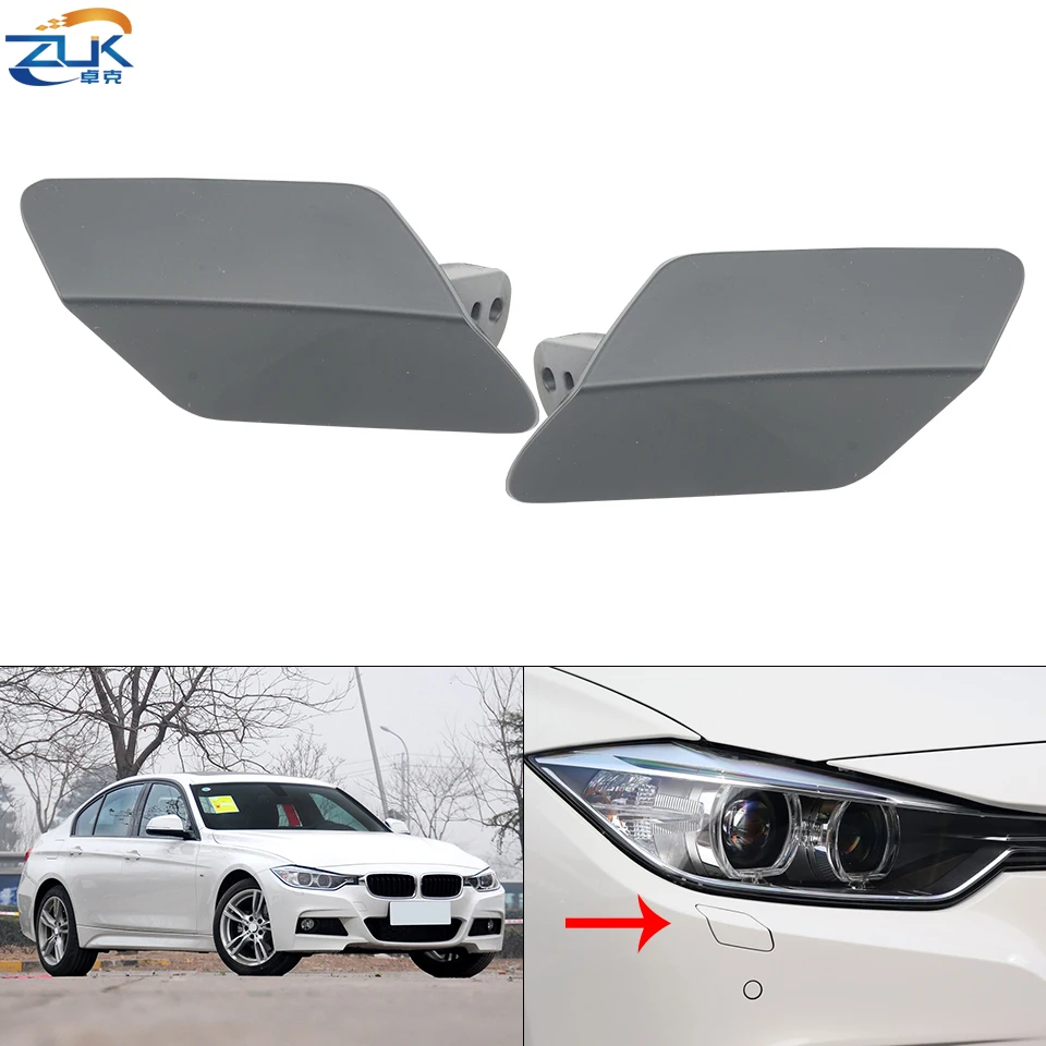 For BMW 3 Series F30 F31 F35 320 323 325 328 330 335 M Aerodynamics Package Headlight Headlamp Washer Nozzle Cover Sprayer Cap