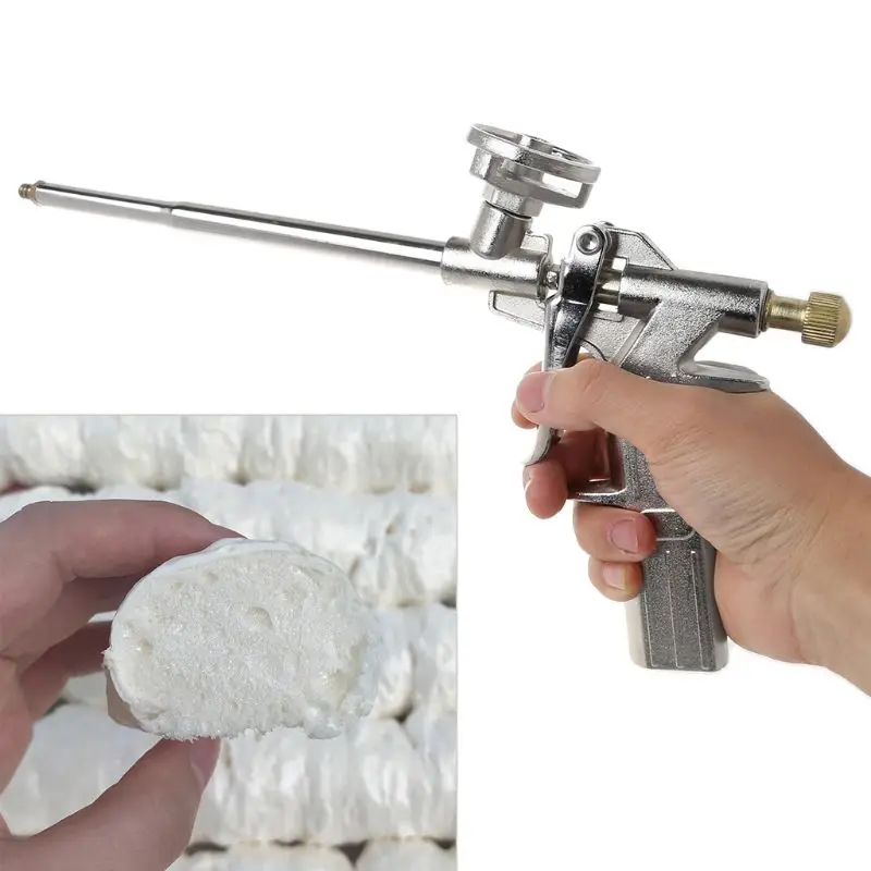 Sealant Spray Gun Foam Expanding Spray Gun Caulking Accessories Polyurethane Dispensing 1PC A-130 Alloy Supplies Bubble Glue Gun