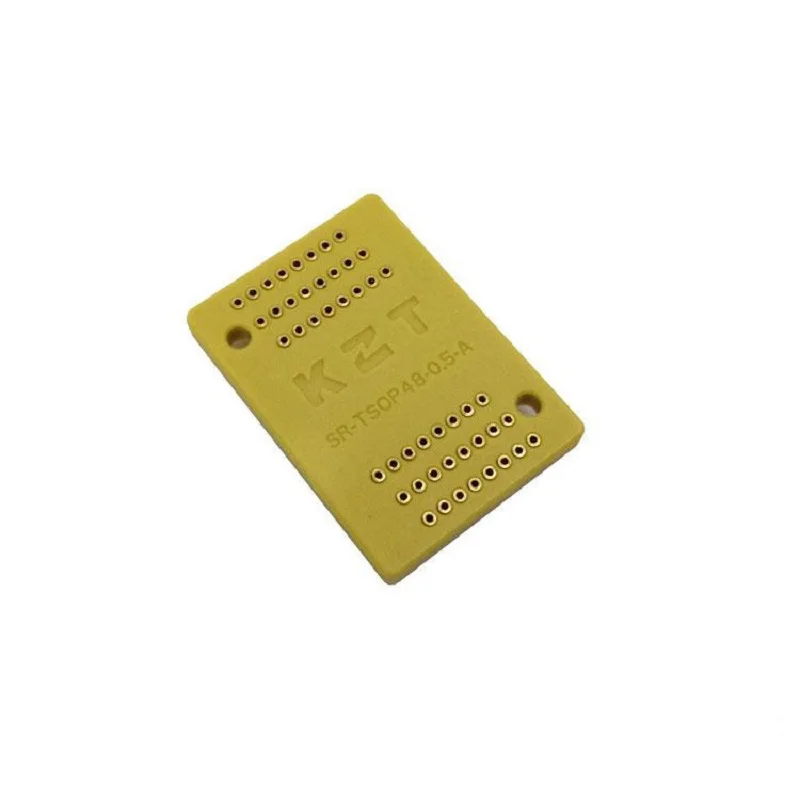 TSOP48 IC소켓 피치0.5 인터포저 보드 리셉터클 핀 어댑터 플레이트 번인 소켓 테스트 소켓 고/저온 24핀 30V 50mΩ