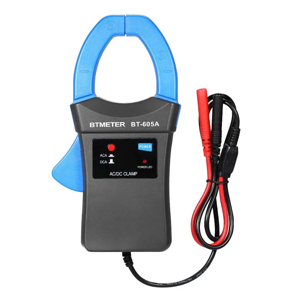 BTMETER BT-605A 600A Clamp Meter AC/DC Clamp-on Current Probe Amp Adapter for Work with Digital Multimeters