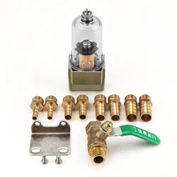 UniversalAir Oil Separator Oil Catch can Tank Engine Oil Filter out impurities Auto Accessories