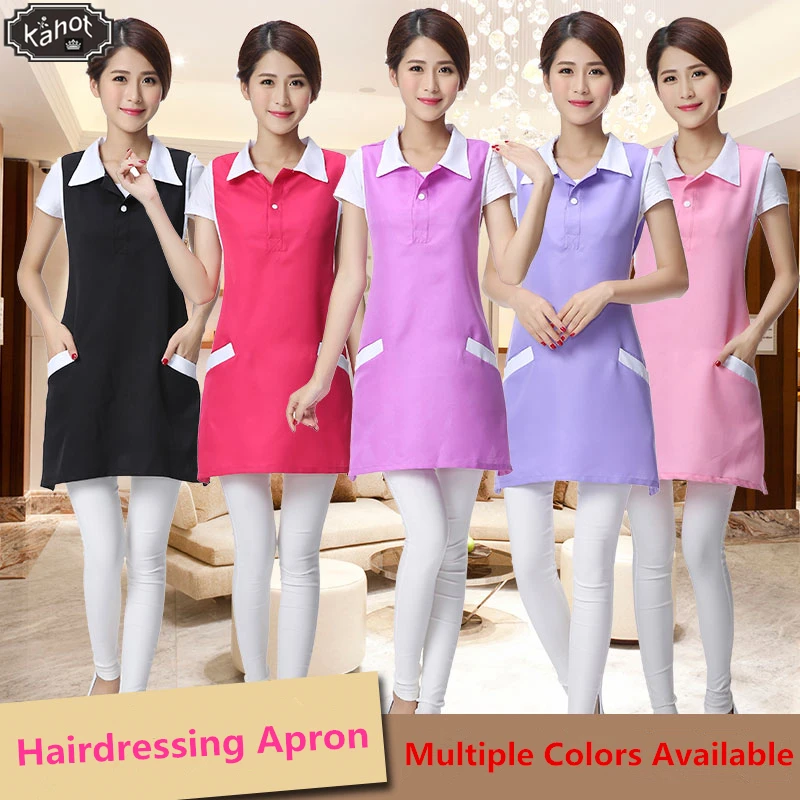 

1pcs Professional Hairdressing Apron Beauty with Collar Hair Cutting Aprons Barber Home Styling Salon Hairdresser Waist Cloth