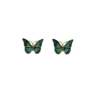 Hot New Products Delicate Butterfly Earrings Sweet Small Fresh Girls Super Fairy Forest Small Cute Simple Fashion Ear Jewelry