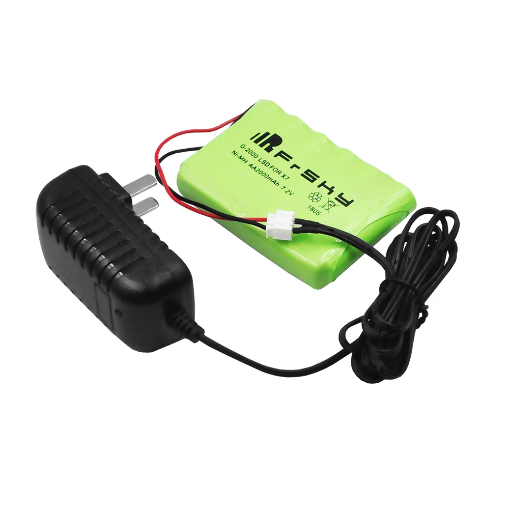 7.2V NiMH Charger for Frsky QX7 X7S X9D Plus transmitter parts