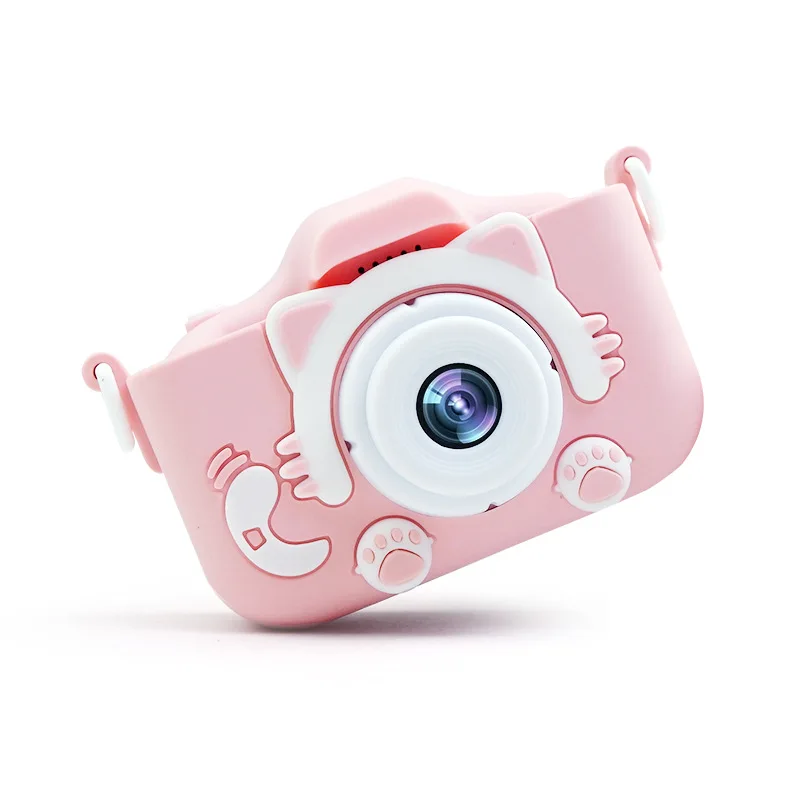 Cute Cartoon Camera Protective Cover Case  Toys X2 X200 Child Camera Outdoor Photography Camera Silicone Cover Shell