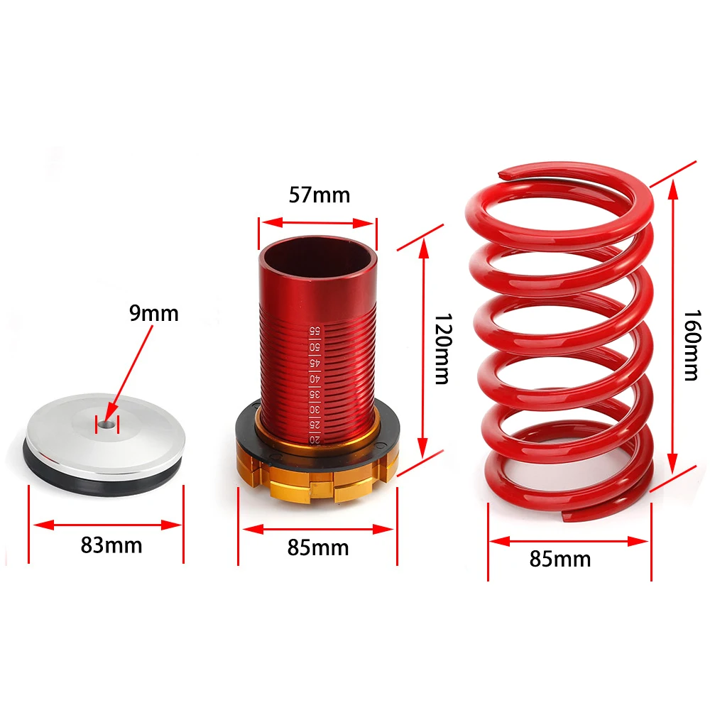 Adjustable Front Rear Coilover Lowering Spring  Kits for Honda Civic 88-00 Available Coilover Suspension For CIvic EG EK