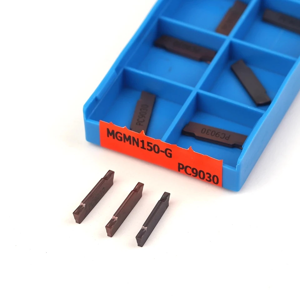 Cnc Slotted Carbide Grooving Tool Metal Torneamento Ferramentas Mgmn150 Mgmn200 Mgmn300 Mgmn400 Nc3020 Nc3030 Pc9030 10 Pcs