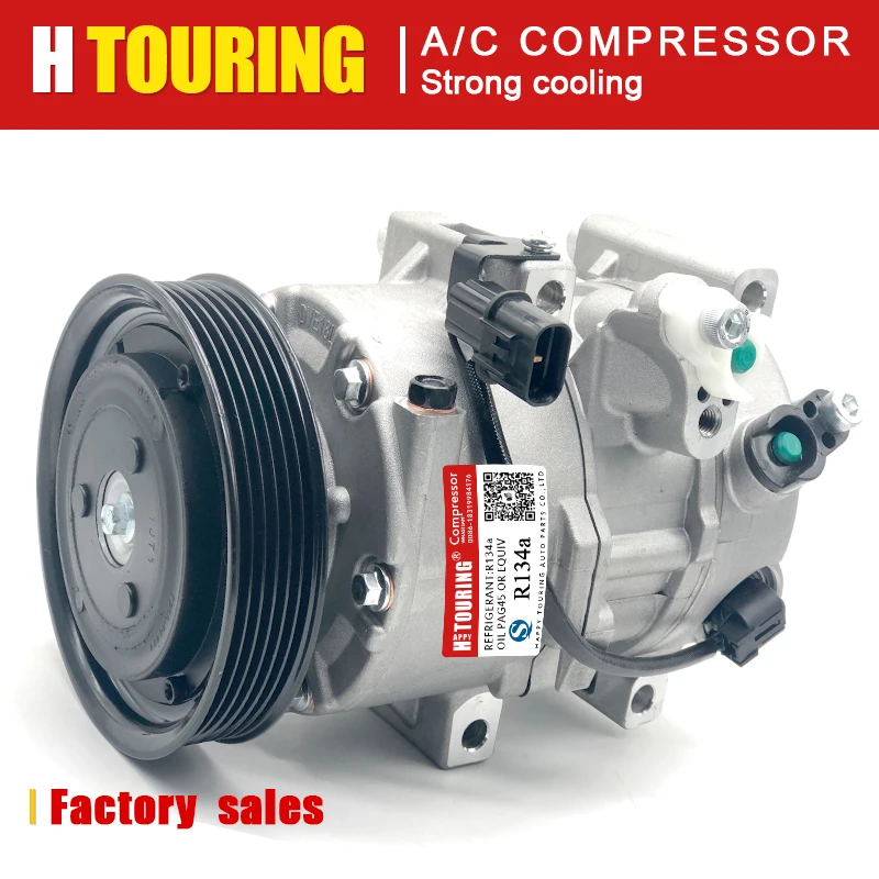 AC Compressor DVE18 for KIA Sorento 2.4 G4KE 1F3BE-06400 3L104-0043 97701-2P400 977012P400 97701-2P650 977012P650 977012P450