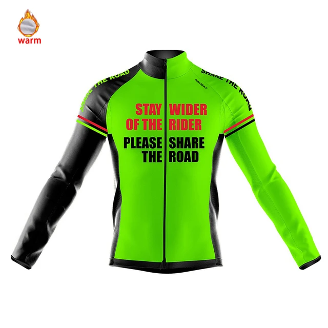 Winter Cycling Clothing 2021 Raudax Pro Team Long Sleeve Cycling Jersey MTB Thermal Fleece Ropa De Ciclismo Warm Bike Jacket