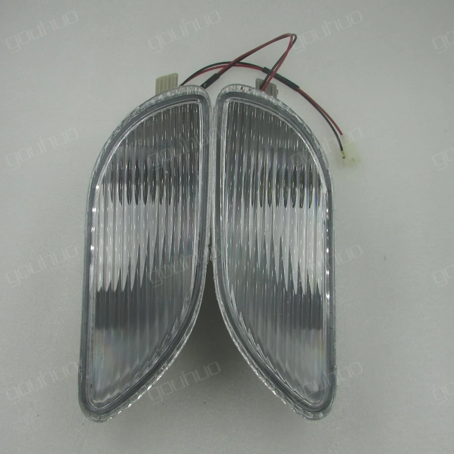 A Pair for BYD F3 2005-2012 Front Fog Lamp Decoration Lamp Bumper Bar Lamp with Line Fog Light