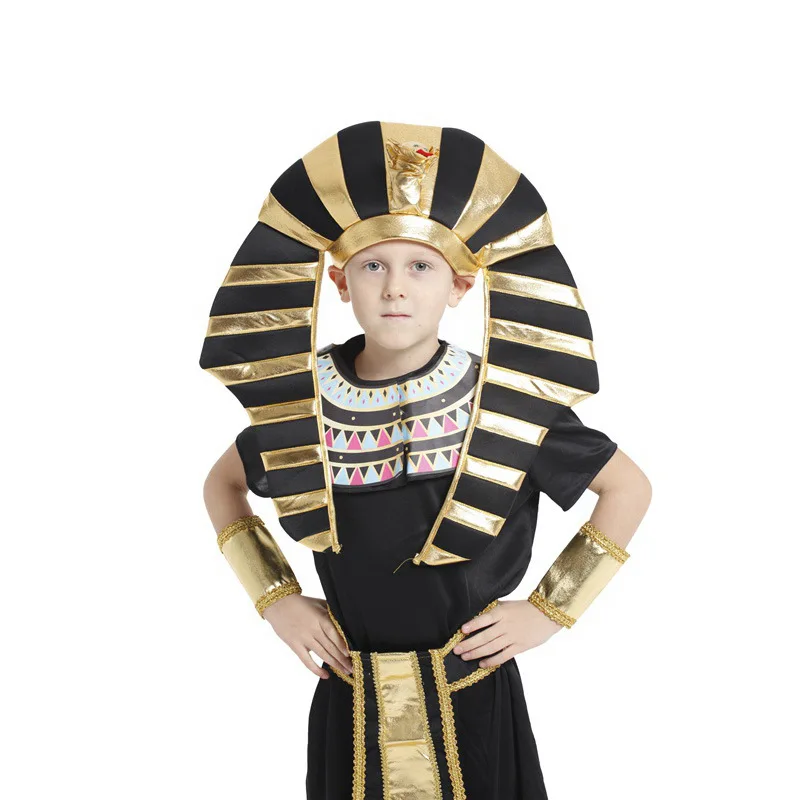 Kid boys faraone egiziano Cosplay costumi di Halloween per bambini performance play Party