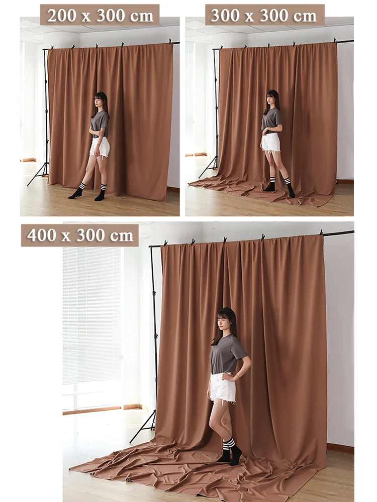 300 x 500 CM Thickened Backdrops Cloth Photography Live Video Production Background Screen Photo Studio Shooting Fotografia Prop