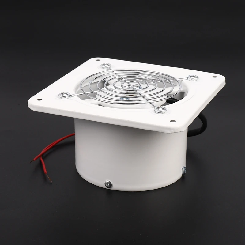 4 Inch 20W 220V Ventilating Exhaust Extractor Fan Window Wall Kitchen Toilet Bathroom Duct Booster Blower Air Clean Cooling Vent