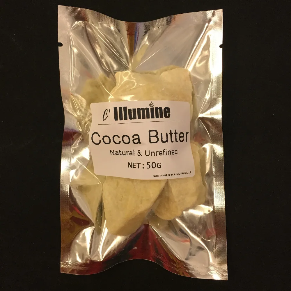 Organic Cocoa Butter Natural Fresh Unrefinded Coconut Butters Handmade Soap Lipgross Ingrediants