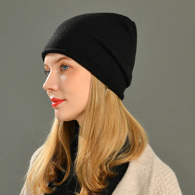 Spring and Autumn Knitting Hat for Women New Arrival Popular Ladies Beanie Cap High Quality Fashionable Wool Knitted Hats