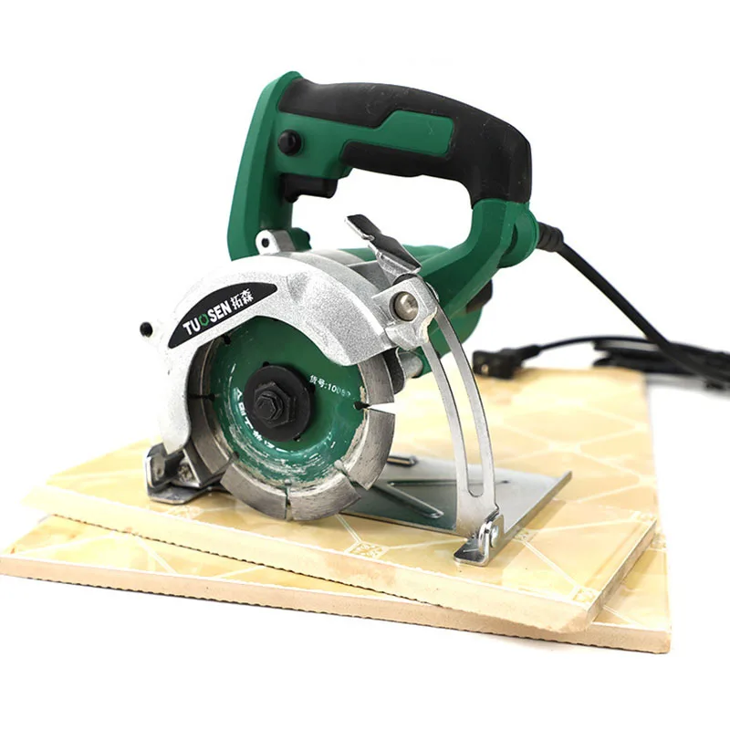 4 inch electric circular saw portable electric slotting marble machine 1400W plug-in high-power wood and stone cutting machine