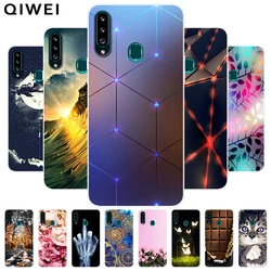 For Samsung A20S Case Lovely Fashion Soft TPU Back Cover For Samsung Galaxy A20S / A20E Phone Cases Silicone Coque A 20S A20 S