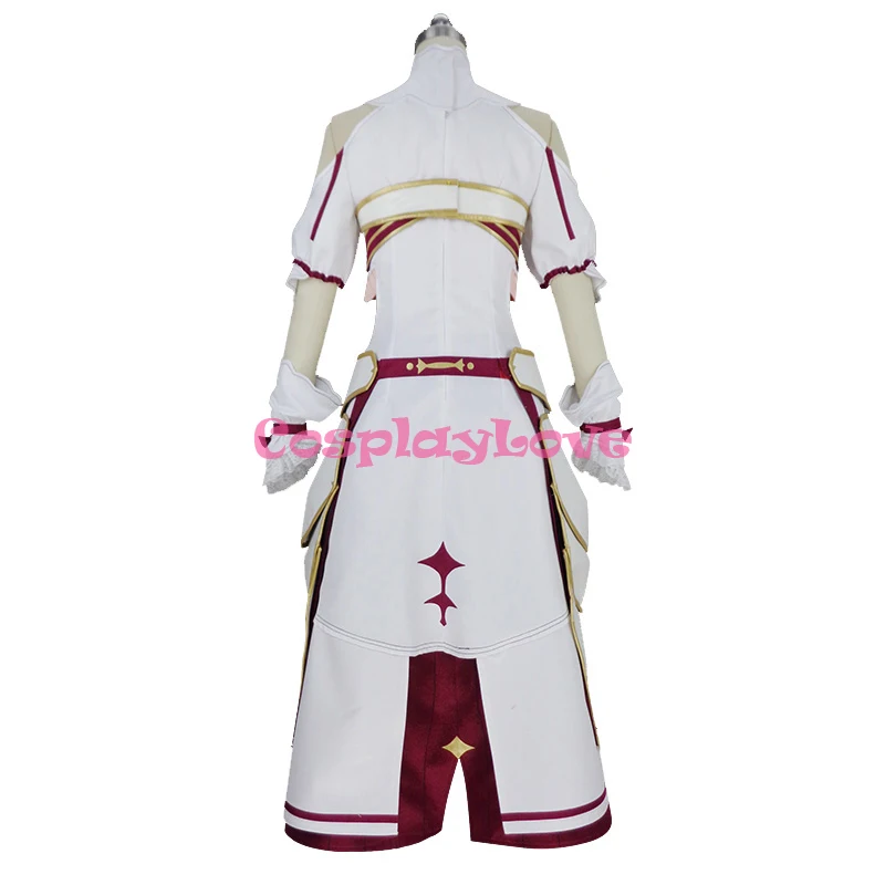 CosplayLove Sword Art Online Alicization Lycoris Yukki Asuna Yuki Asuna Cosplay Costume Custom Made