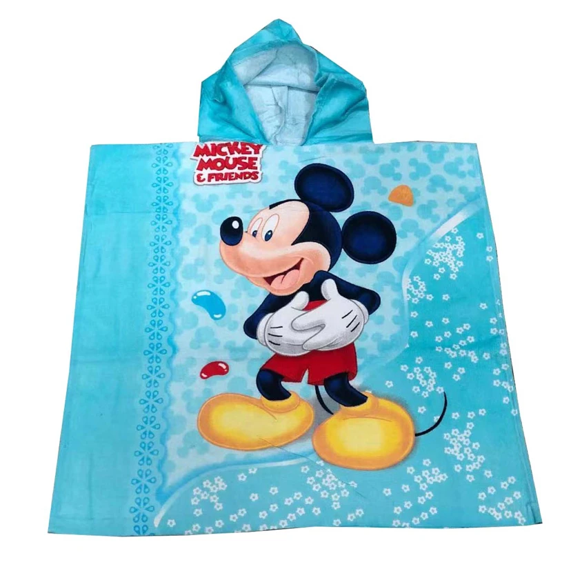 Disney Per Bambini Mickey Mouse Con Cappuccio Del Tovagliolo Del Fumetto Sofia Congelati Elsa Anna Pony Morbido Telo Da Mare Del Bambino Della