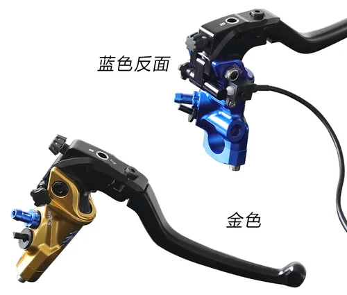 Imagen 2 del producto Bomba de freno CNC de 22mm para motocicleta, palanca de embrague, cilindro maestro, depósito de Bomba hidráulica para Honda, Yamaha, Kawasaki, Suzuki