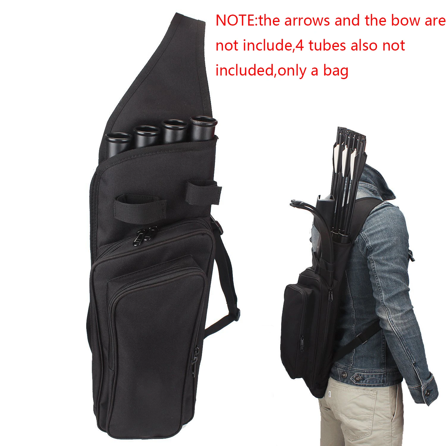 Arrow Archery Quiver Bag Bowing Arrow Storage Bag Tactical Shooting Arrow Pot Portable Hunting Arrow Bag Quiver Carrier