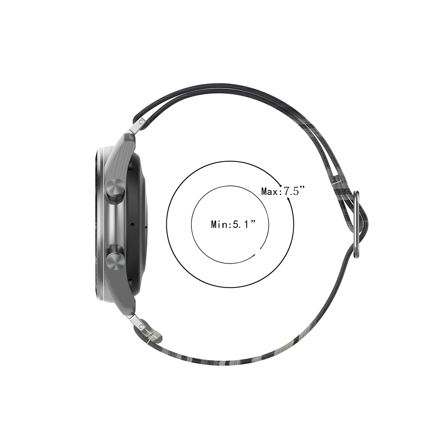 Cinturino in Silicone per Samsung Galaxy Watch 4 20MM accessorio per cinturino sportivo Smartband di ricambio elastico regolabile da donna