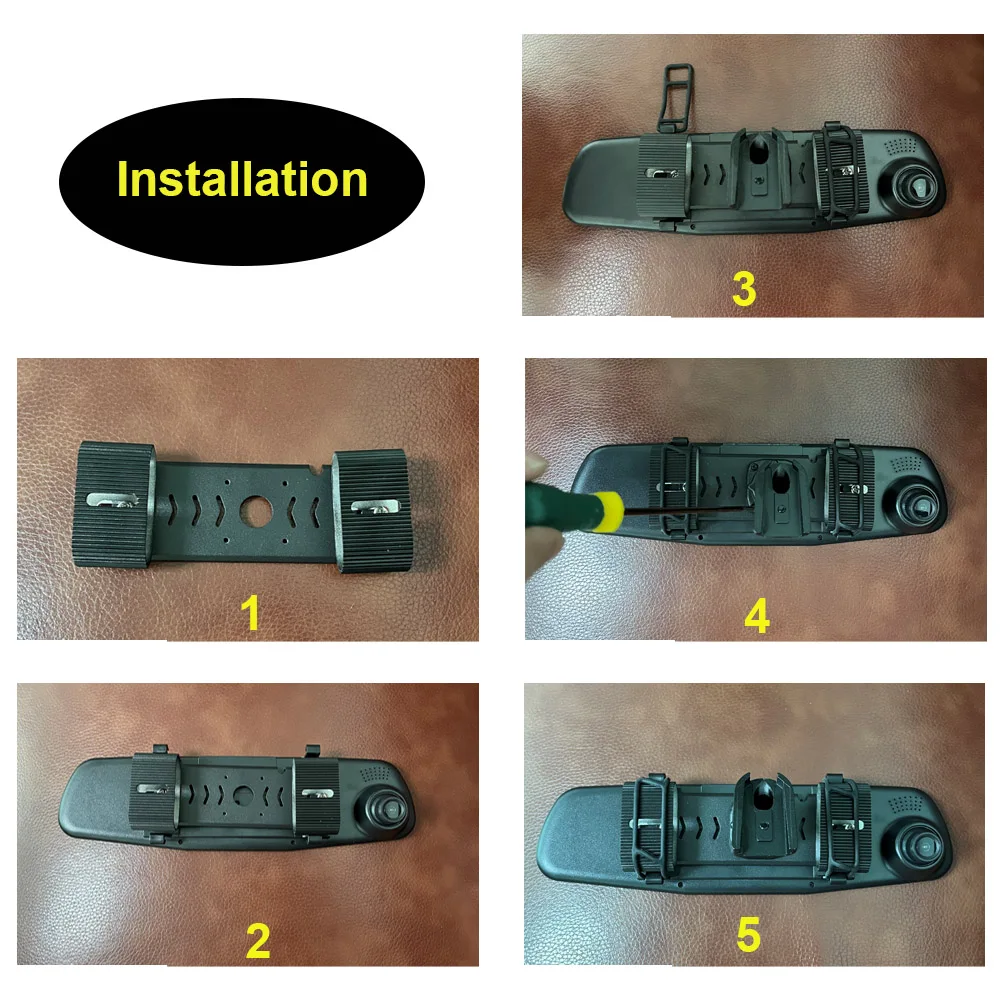 HGDO Halterung für Auto-DVR, Rückspiegel, Dashcam-Halterungen, Videorecorder-Halterung für Tesla Model 3, Modell Y, Modell S – Detail 10