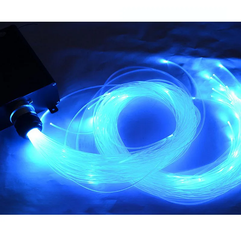 50～500PCS X 1mm X 2 Meter end glow PMMA plastic fiber optics cable for LED star ceiling light free shipping